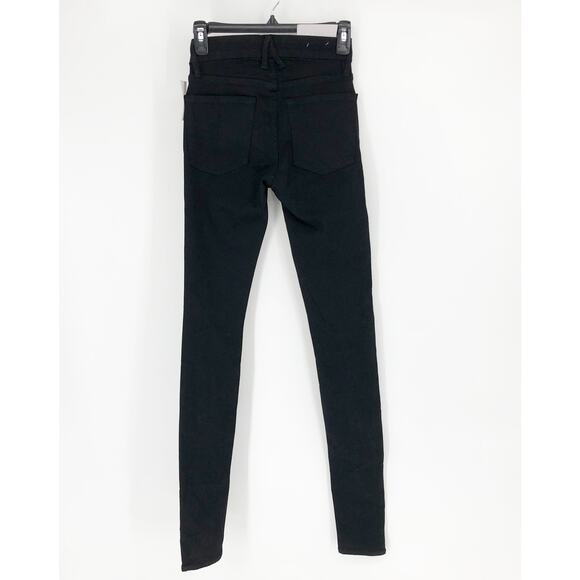 GOOD AMERICAN Womens Good Legs Jeans 2 26 Tall Black Stretch High Skinny NWT - Picture 8 of 14